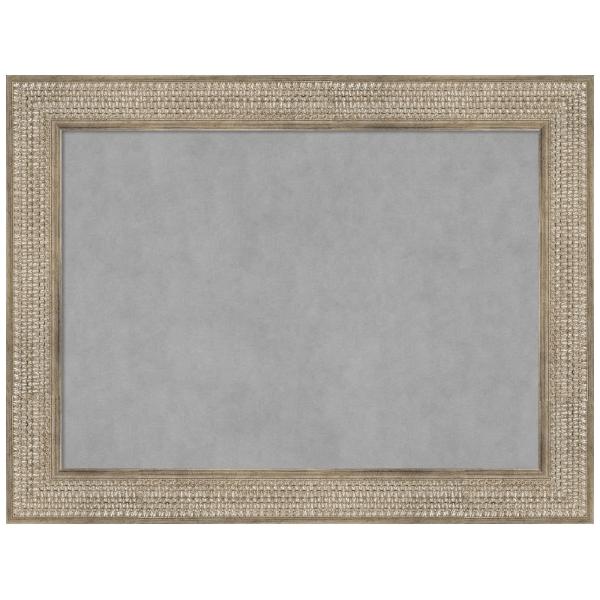 Amanti Art Silver Framed Magnetic Board 26x34 Medi...