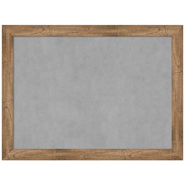 Amanti Art Brown Framed Magnetic Board 24x32 Mediu...