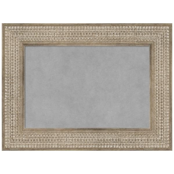 Amanti Art Silver Framed Magnetic Board 18x24 Smal...