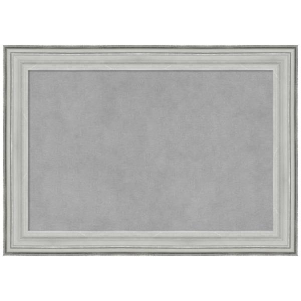 Amanti Art Silver Framed Magnetic Board 15x21 Smal...