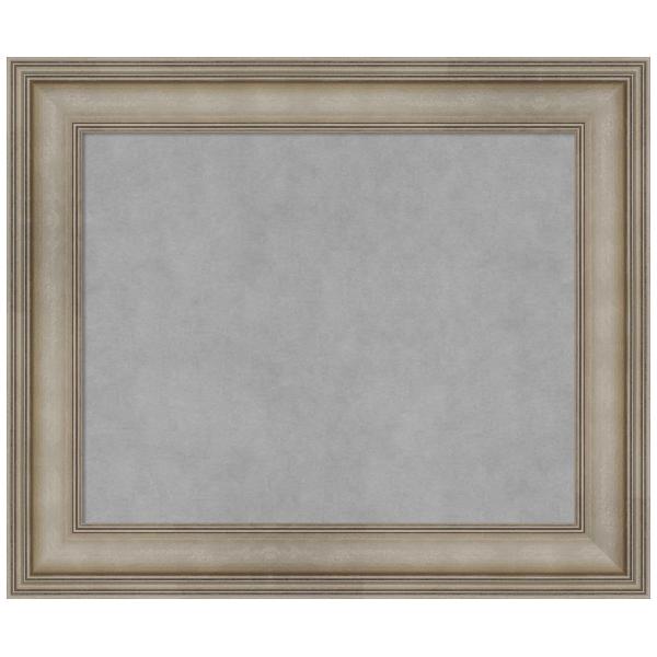 Amanti Art Silver Framed Magnetic Board 21x25 Smal...