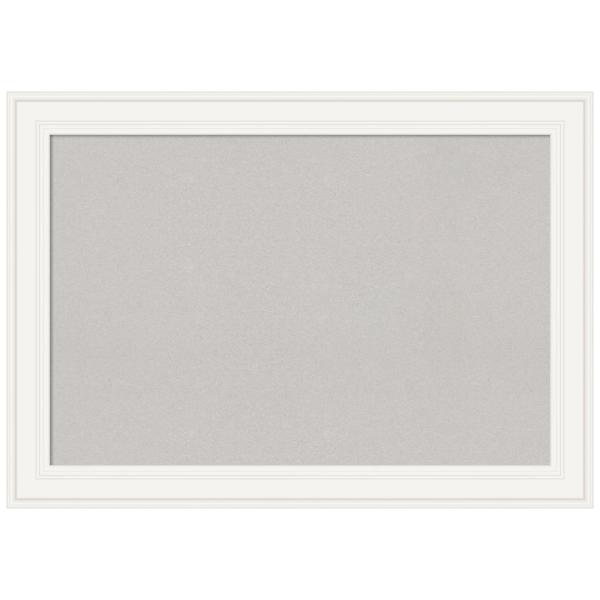 Amanti Art Grey Cork Board for Wall, 30x42 Vision ...