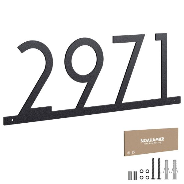House Numbers, Metal House Numbers for Outside, Pe...