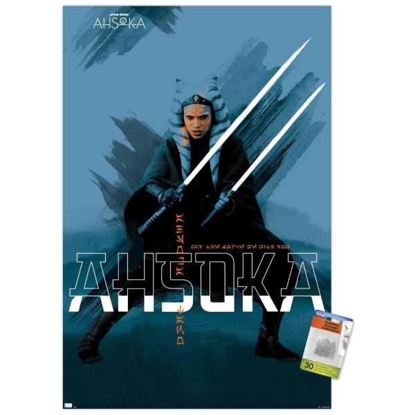 Trends International Star Wars: Ahsoka - Blue Wall...