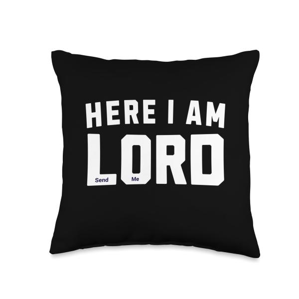 Here I Am Lord Send Me Church Christian Saying Gra...