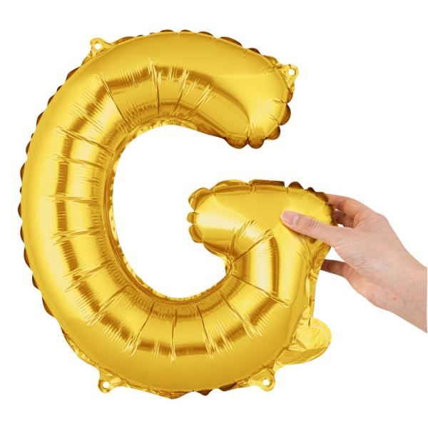 Balloonify 16インチ レターバルーン 繰り返し使えるパーティーバルーン - 文字「G」 ...