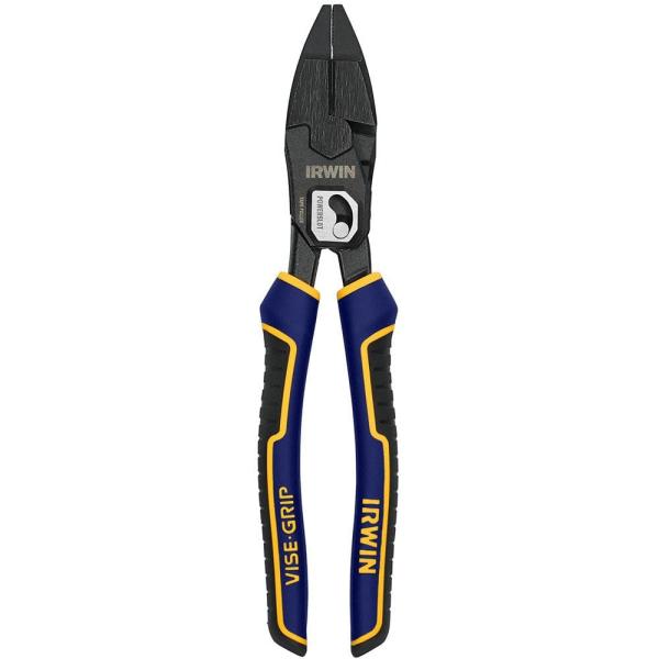 IRWIN(アーウィン) VISE-GRIPプライヤー、PowerSlotハイレバレッジラインマン、...
