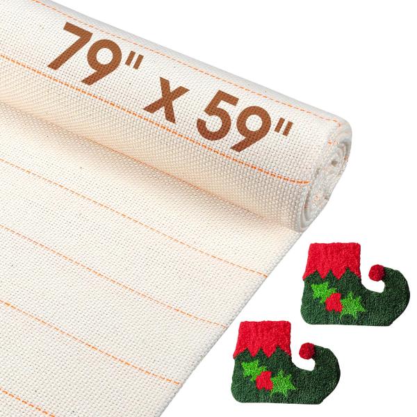 79" x 59" Large Tufting Cloth, Primary Tufting Clo...
