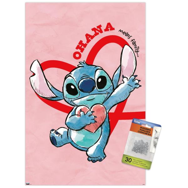 Trends International Disney Lilo and Stitch - Hear...