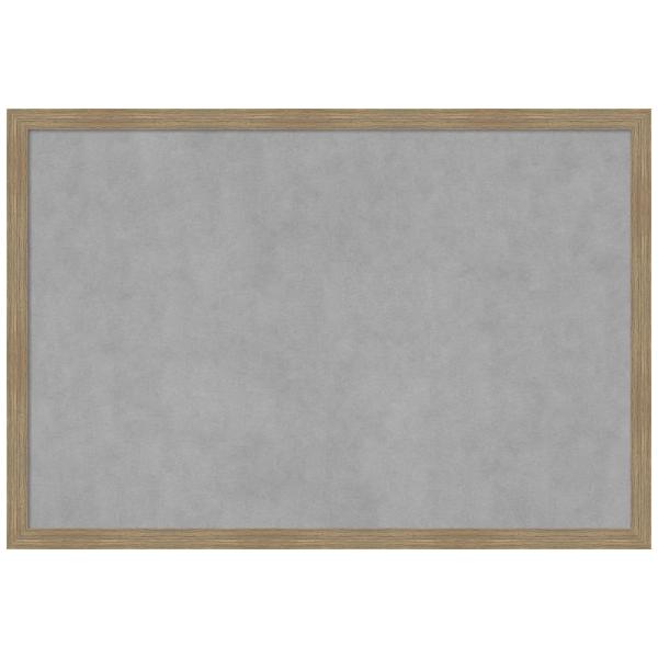 Amanti Art Brown Framed Magnetic Board 26x38 Large...