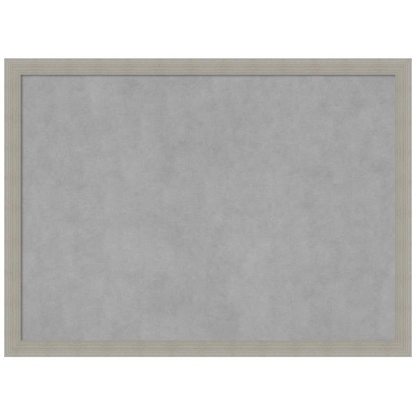 Amanti Art Grey Framed Magnetic Board 22x30 Medium...