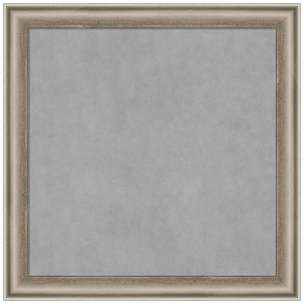 Amanti Art Silver Framed Magnetic Board 14x14 X-Sm...