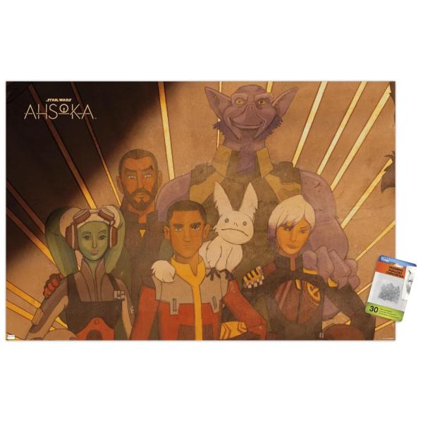 Trends International Star Wars: Ahsoka - Painting ...