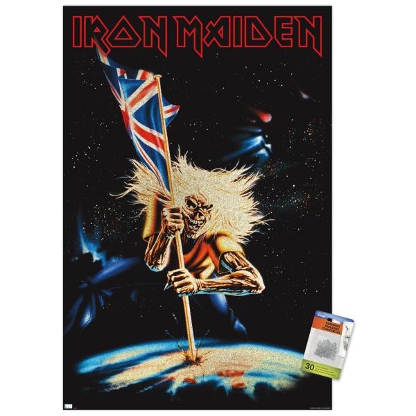 Iron Maiden - Hellfire Wall Poster with Pushpins