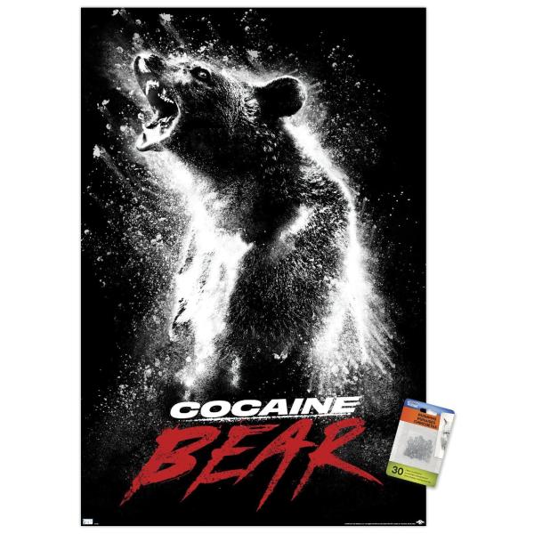 Trends International Cocaine Bear - One Sheet Wall...