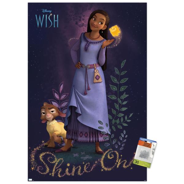 Trends International Disney Wish - Asha Wall Poste...