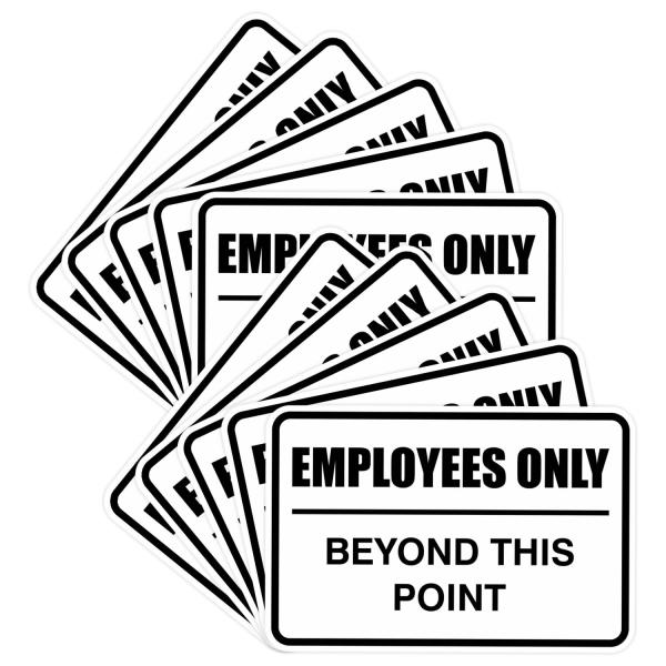 All Quality Classic Framed Employees Only Beyond T...