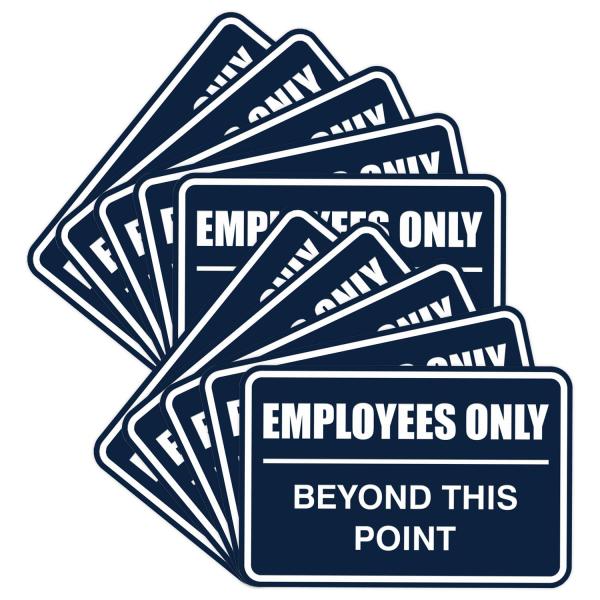 All Quality Classic Framed Employees Only Beyond T...