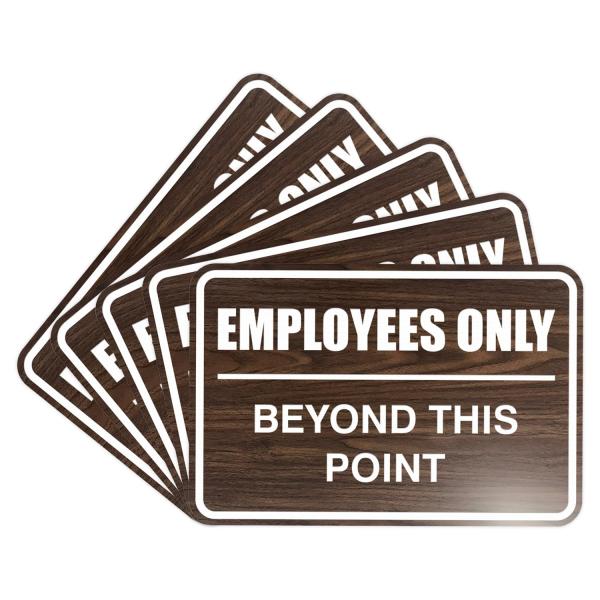 All Quality Classic Framed Employees Only Beyond T...