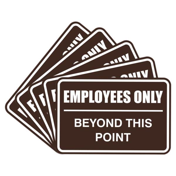 All Quality Classic Framed Employees Only Beyond T...