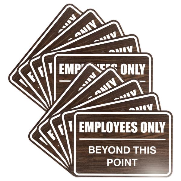 All Quality Classic Framed Employees Only Beyond T...