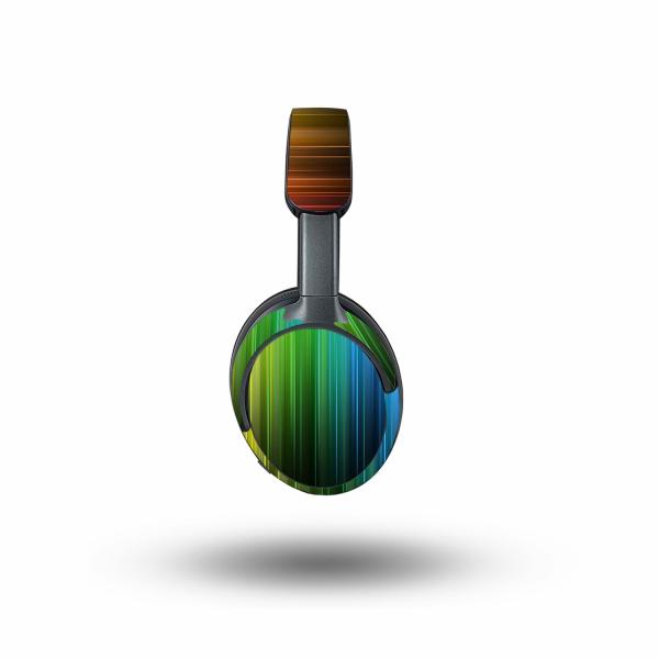 MightySkins Bose QuietComfort Ultra 用ビニールスキン「Rainb...