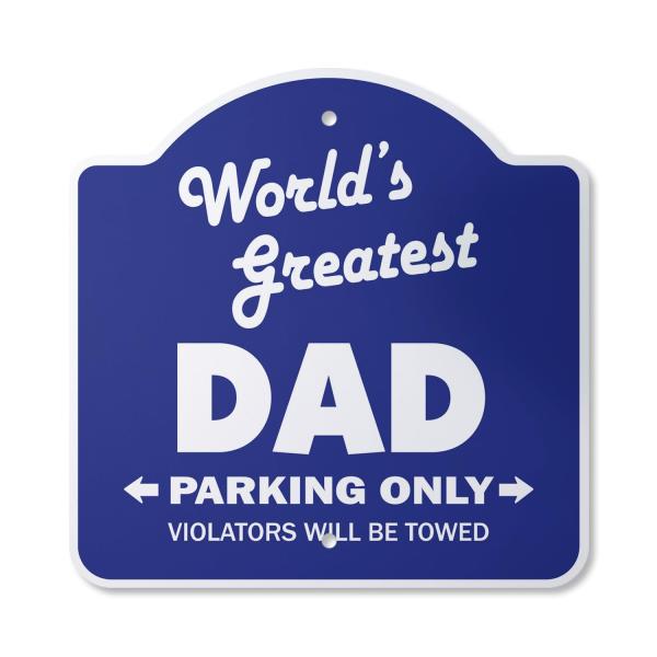 World's Greatest Dad 10" x 10" Sign | Indoor/Outdo...