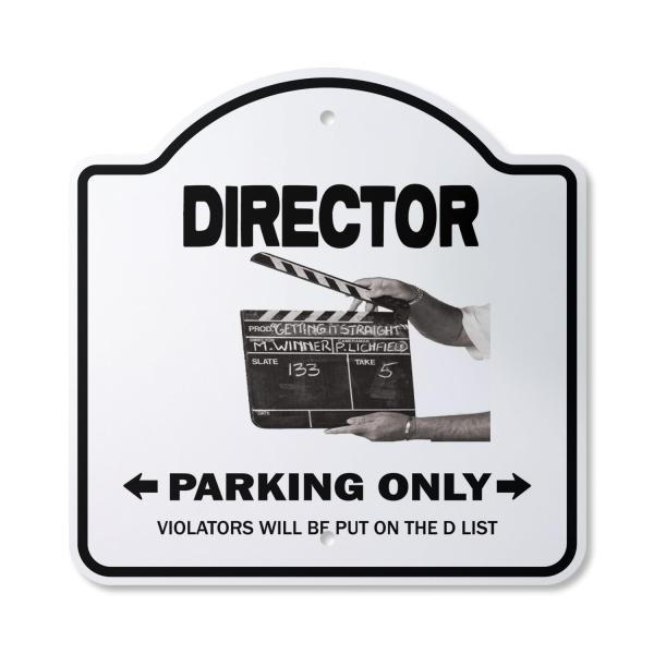 Director 10" x 10" Sign | Indoor/Outdoor Plastic |...