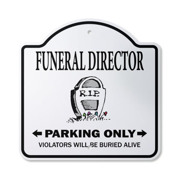 Funeral Director 12" X 12" Sign | Indoor/Outdoor P...