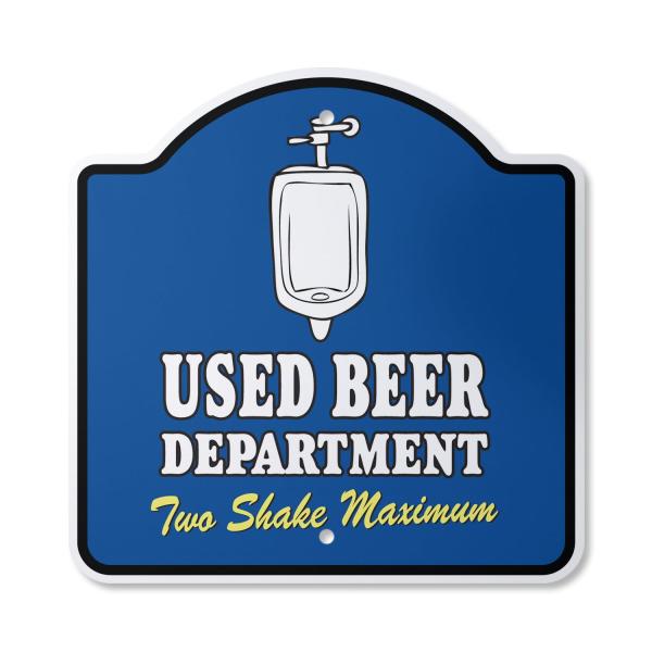 Used Beer Department Two Shake Maximum 10" x 10" S...