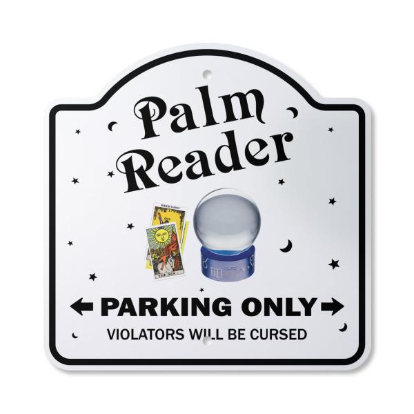 Palm Reader 14" X 14" Sign | Indoor/Outdoor Plasti...