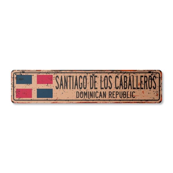 Santiago DE Los CABALLEROS Dominican Republic Vint...