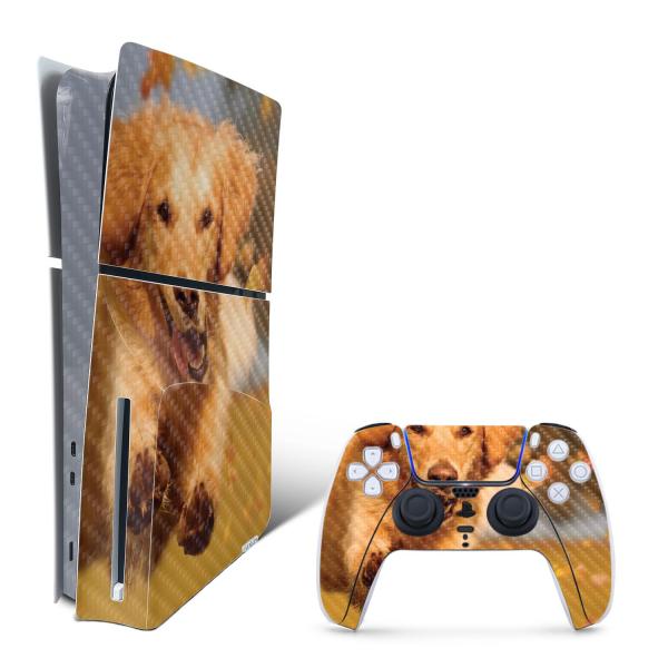 MightySkins Carbon Fiber Skin for PS5 Playstation ...