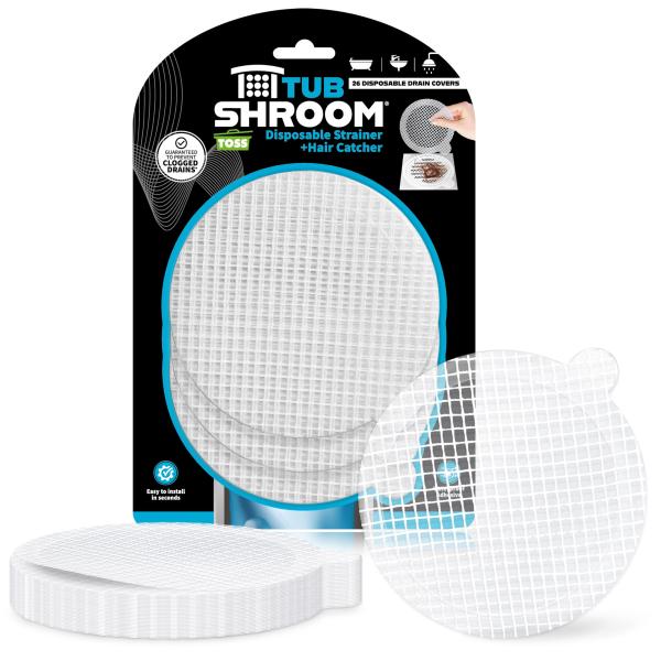 TubShroom Toss 26pk Disposable Drain Covers - Hair...