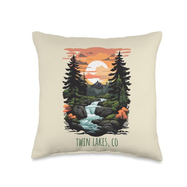 Awesome Twin Lakes Colorado USA Souvenir Designs T...