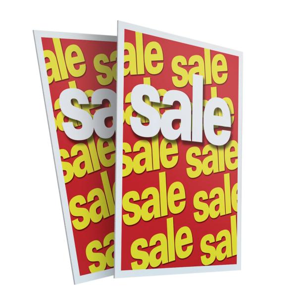 Sale (2-Pack) 24" x 36" Plastic Signs | Sign Inser...