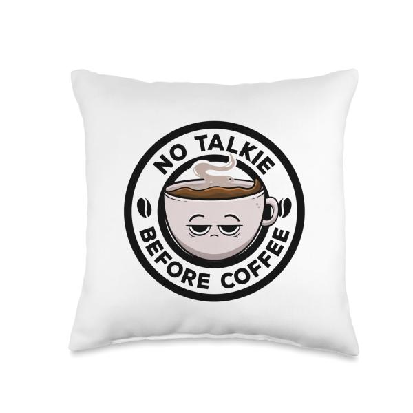 No Talkie Before Coffee Puns Irony And Sarcasm No ...