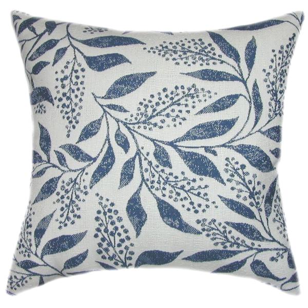 TPO Design Sunbrella〓 Exquisite Indigo Outdoor Pil...