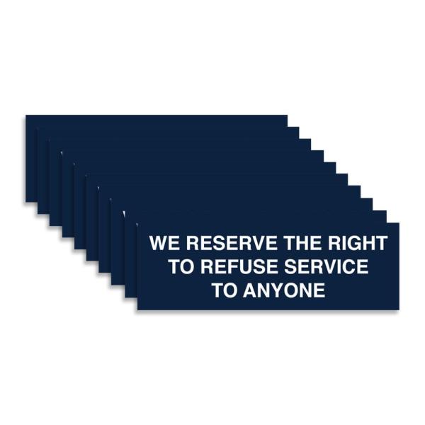 Signs ByLITA Basic We Reserves The Right To Dose S...