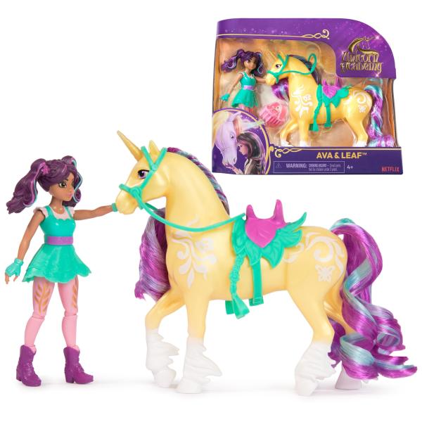Unicorn Academy l Doll Unicorn Sets AVA Leaf