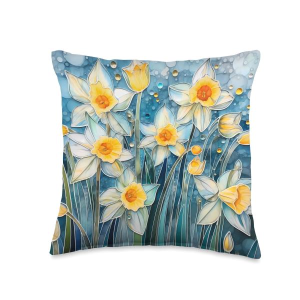 Daffodils Blossoms are the Spring Flowers, A Yello...