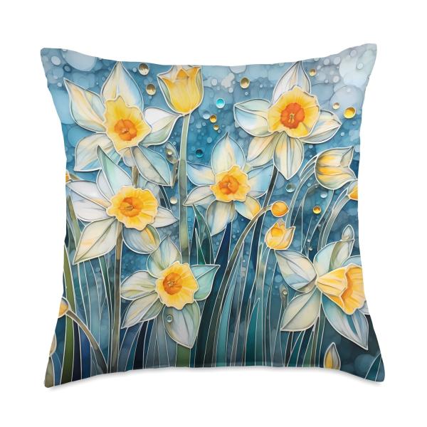 Daffodils Blossoms are the Spring Flowers, A Yello...