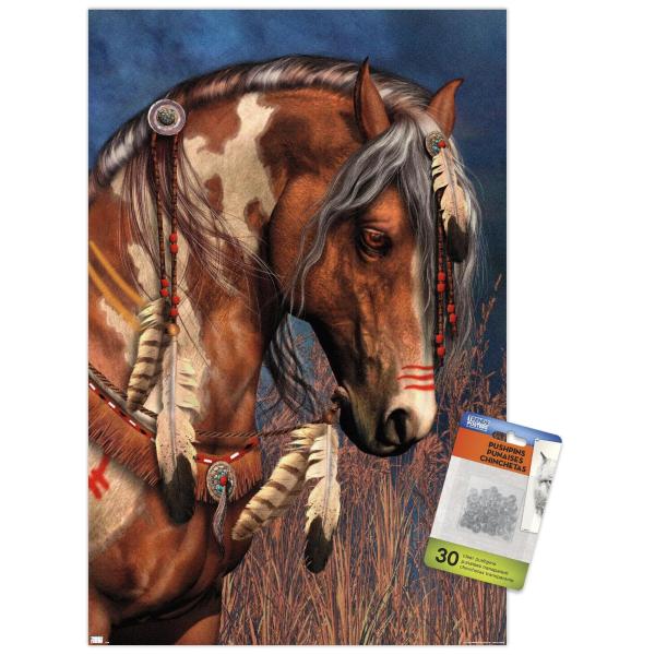 Trends International Laurie Prindle - War Pony Wal...