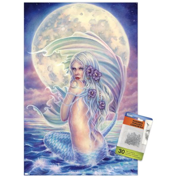 Trends International Selina Fenech - Moon Mermaid ...