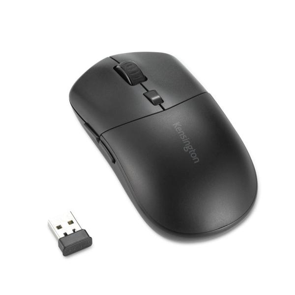 Kensington MY430 EQ 充電式マウス, ブラック///ホワイト, Rechargea...