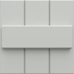 Ekena Millwork TFPBBST Shutter Samples, Hailstorm Gray