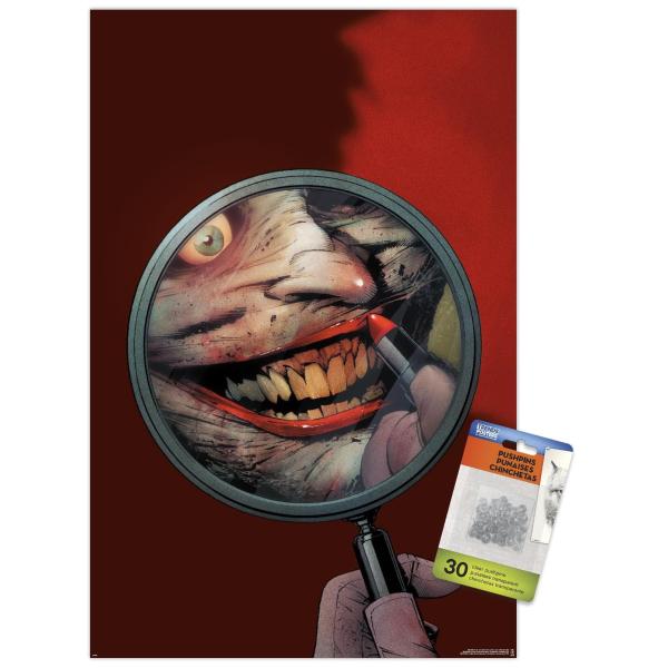 DC Comics Joker - Mirror and Make-Up Wall Poster w...