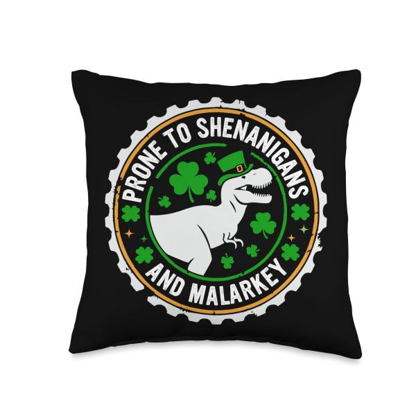 Prone To Shenanigans ＆ Malarkey St Patricks Day T-...