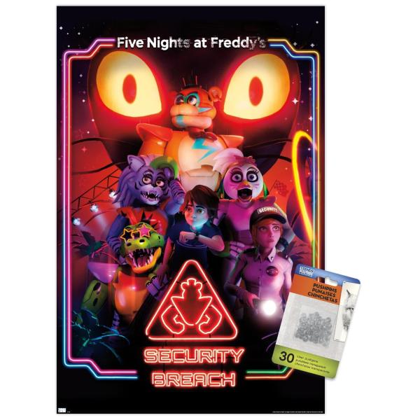 Five Nights at Freddy's: Security Breach - Key Art...