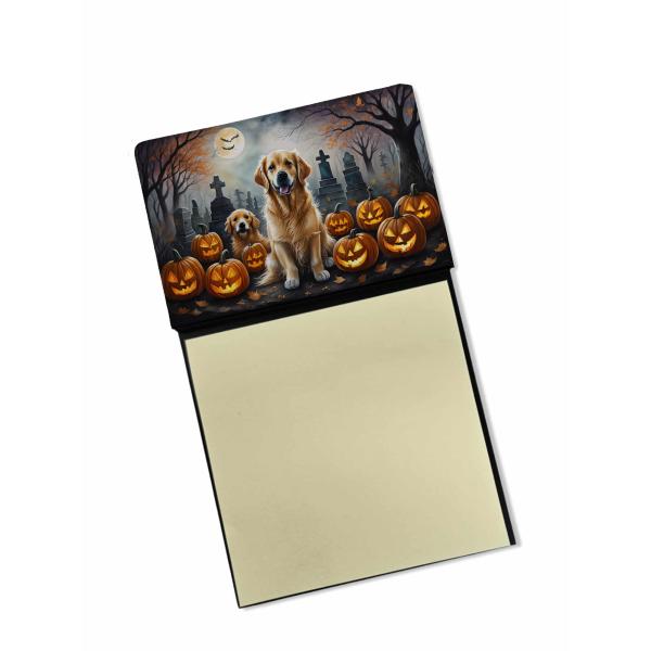 Caroline's Treasures Golden Retriever Spooky Hallo...